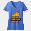Women's Perfect Blend ® CVC V Neck Tee Thumbnail