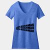 Women's Perfect Blend ® CVC V Neck Tee Thumbnail