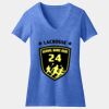 Women's Perfect Blend ® CVC V Neck Tee Thumbnail