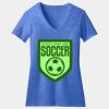 Women's Perfect Blend ® CVC V Neck Tee Thumbnail