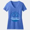 Women's Perfect Blend ® CVC V Neck Tee Thumbnail