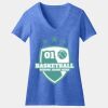 Women's Perfect Blend ® CVC V Neck Tee Thumbnail