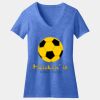 Women's Perfect Blend ® CVC V Neck Tee Thumbnail