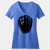 Women's Perfect Blend ® CVC V Neck Tee Thumbnail