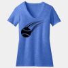 Women's Perfect Blend ® CVC V Neck Tee Thumbnail