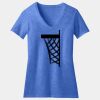 Women's Perfect Blend ® CVC V Neck Tee Thumbnail