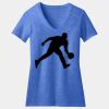 Women's Perfect Blend ® CVC V Neck Tee Thumbnail