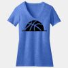 Women's Perfect Blend ® CVC V Neck Tee Thumbnail