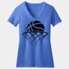 Women's Perfect Blend ® CVC V Neck Tee Thumbnail
