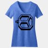 Women's Perfect Blend ® CVC V Neck Tee Thumbnail