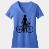 Women's Perfect Blend ® CVC V Neck Tee Thumbnail