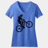 Women's Perfect Blend ® CVC V Neck Tee Thumbnail
