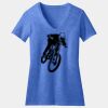 Women's Perfect Blend ® CVC V Neck Tee Thumbnail