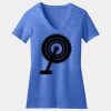 Women's Perfect Blend ® CVC V Neck Tee Thumbnail