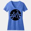 Women's Perfect Blend ® CVC V Neck Tee Thumbnail