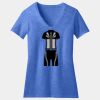 Women's Perfect Blend ® CVC V Neck Tee Thumbnail
