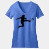 Women's Perfect Blend ® CVC V Neck Tee Thumbnail