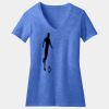 Women's Perfect Blend ® CVC V Neck Tee Thumbnail