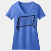 Women's Perfect Blend ® CVC V Neck Tee Thumbnail