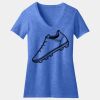 Women's Perfect Blend ® CVC V Neck Tee Thumbnail