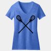 Women's Perfect Blend ® CVC V Neck Tee Thumbnail