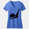 Women's Perfect Blend ® CVC V Neck Tee Thumbnail