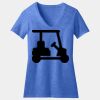Women's Perfect Blend ® CVC V Neck Tee Thumbnail