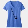 Women's Perfect Blend ® CVC V Neck Tee Thumbnail