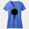 Women's Perfect Blend ® CVC V Neck Tee Thumbnail