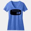 Women's Perfect Blend ® CVC V Neck Tee Thumbnail