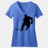 Women's Perfect Blend ® CVC V Neck Tee Thumbnail