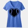 Women's Perfect Blend ® CVC V Neck Tee Thumbnail
