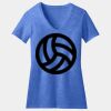 Women's Perfect Blend ® CVC V Neck Tee Thumbnail