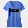 Women's Perfect Blend ® CVC V Neck Tee Thumbnail