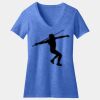 Women's Perfect Blend ® CVC V Neck Tee Thumbnail