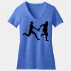 Women's Perfect Blend ® CVC V Neck Tee Thumbnail