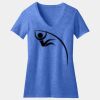 Women's Perfect Blend ® CVC V Neck Tee Thumbnail