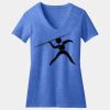 Women's Perfect Blend ® CVC V Neck Tee Thumbnail