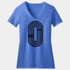 Women's Perfect Blend ® CVC V Neck Tee Thumbnail