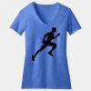 Women's Perfect Blend ® CVC V Neck Tee Thumbnail