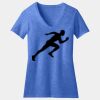 Women's Perfect Blend ® CVC V Neck Tee Thumbnail