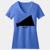 Women's Perfect Blend ® CVC V Neck Tee Thumbnail