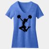 Women's Perfect Blend ® CVC V Neck Tee Thumbnail
