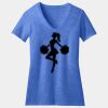 Women's Perfect Blend ® CVC V Neck Tee Thumbnail