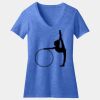 Women's Perfect Blend ® CVC V Neck Tee Thumbnail