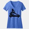 Women's Perfect Blend ® CVC V Neck Tee Thumbnail