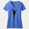 Women's Perfect Blend ® CVC V Neck Tee Thumbnail