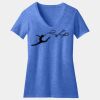 Women's Perfect Blend ® CVC V Neck Tee Thumbnail