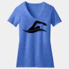 Women's Perfect Blend ® CVC V Neck Tee Thumbnail
