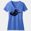 Women's Perfect Blend ® CVC V Neck Tee Thumbnail